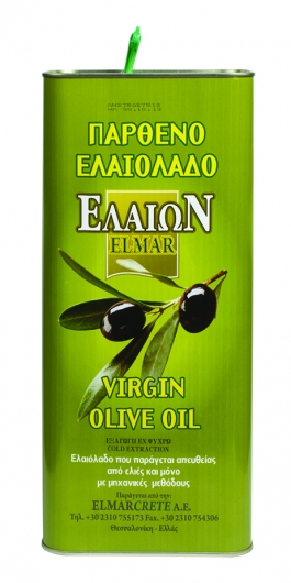 ELEON: Virgin olive 5ltr canister